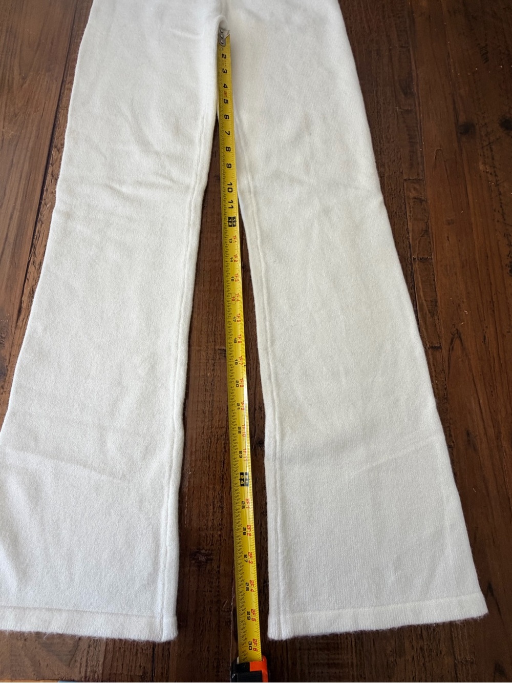 Frankie's Bikinis Snow White fleur cloud knit Low-Rise Pants large nwt - Picture 8 of 10